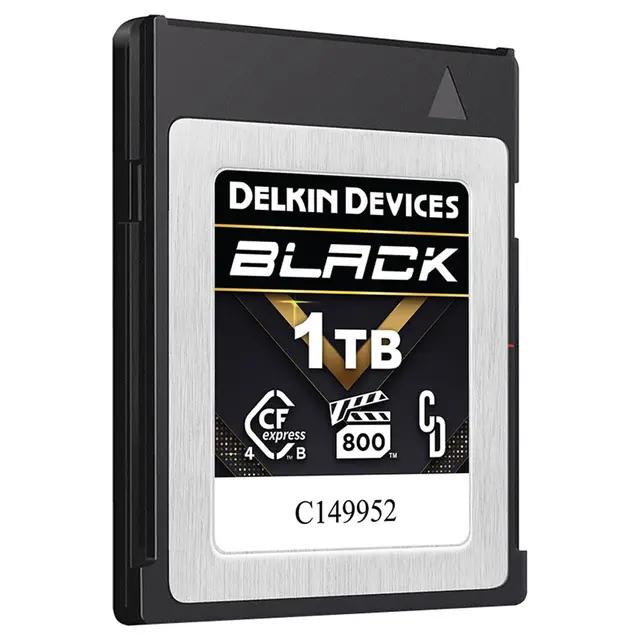 Delkin 1TB CFexpress 4.0 Type B Black 1TB. R3700/W3000 -  VPG800 