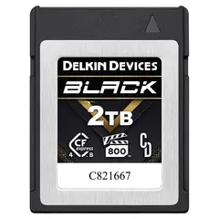Delkin 2TB CFexpress 4.0 Type B Black 2TB. R3700/W3300 -  VPG800