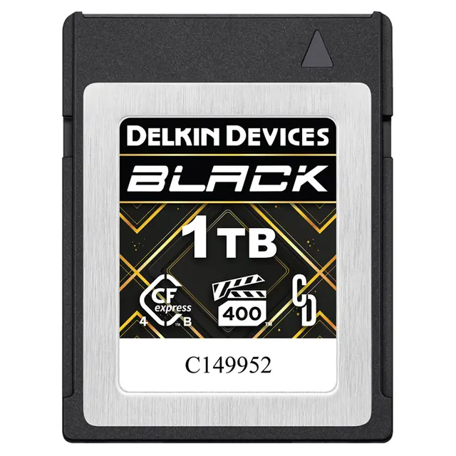 Delkin CFexpress 4.0 BLACK 1TB Type B 1TB. R3630/W3130 