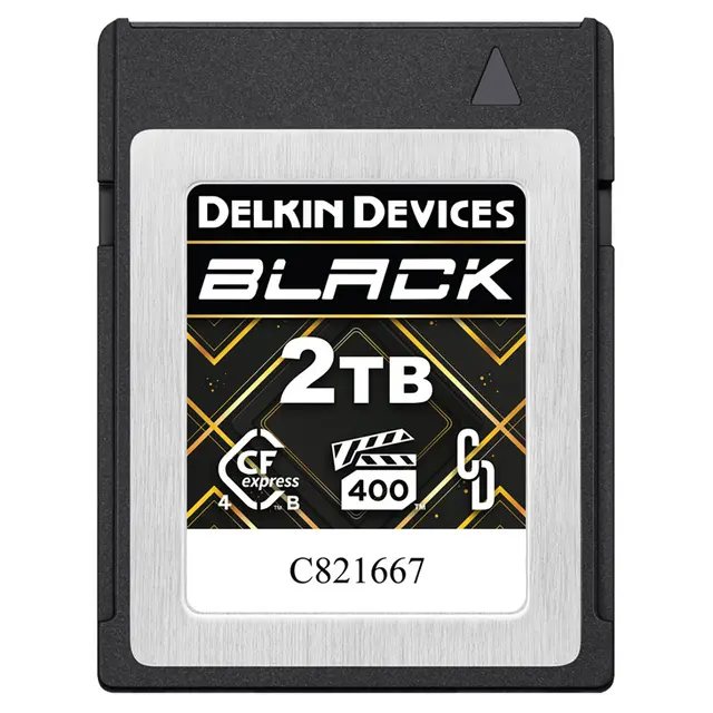 Delkin CFexpress 4.0 BLACK 2TB Type B 1TB. R3700/W3220 