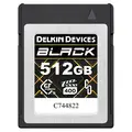 Delkin CFexpress 4.0 BLACK 512GB Type B 512GB. R3600/W3200