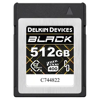 Delkin CFexpress 4.0 BLACK 512GB Type B 512GB. R3600/W3200