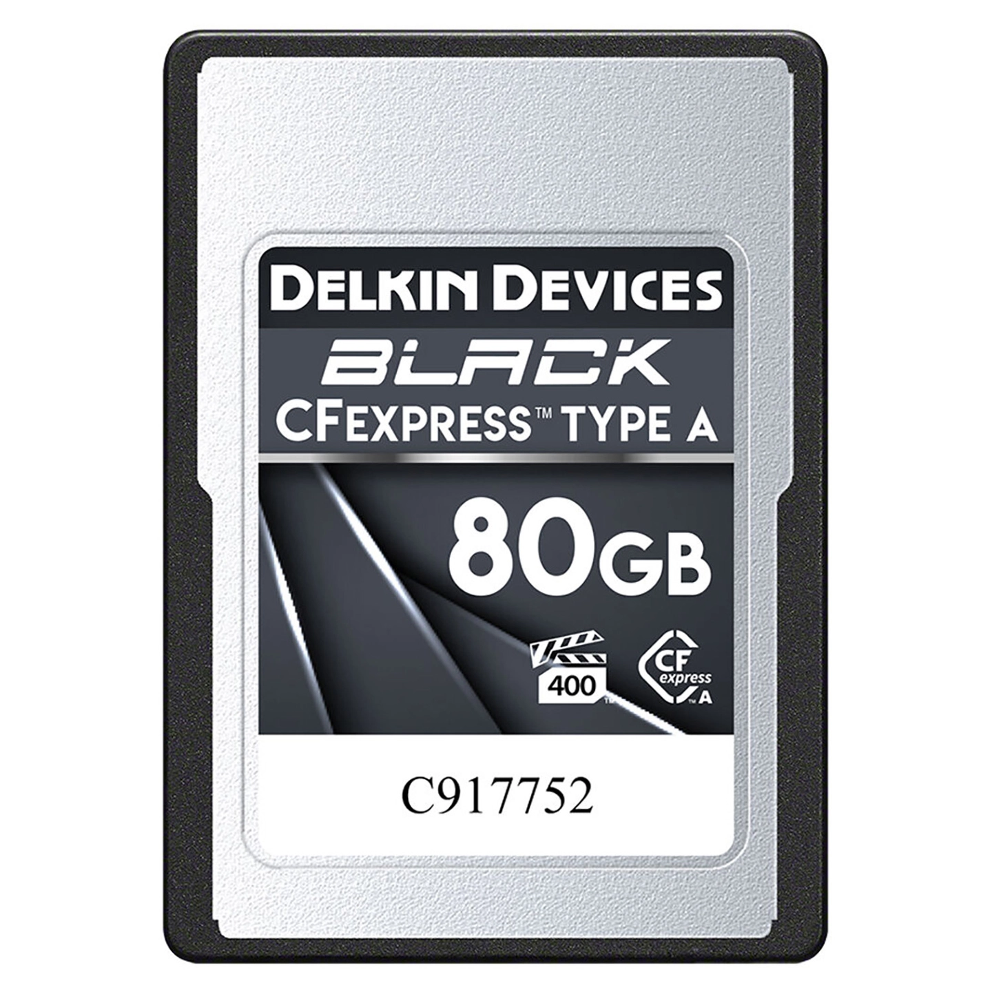 Delkin CFexpress A Black VPG400 80GB R880/W730 - Type A