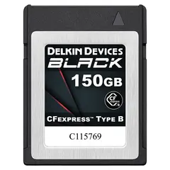 Delkin CFexpress Black 150GB R1725/W1530