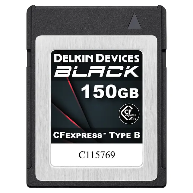 Delkin CFexpress Black 150GB Type B R1725/W1530 