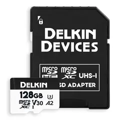 Delkin microSDXC Trail Cam Hyperspeed 128GB. R195/W160 (V30)