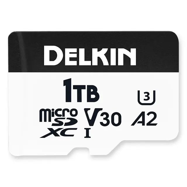 Delkin microSDXC Trail Cam Hyperspeed 1TB. R195/W160 (V30) 