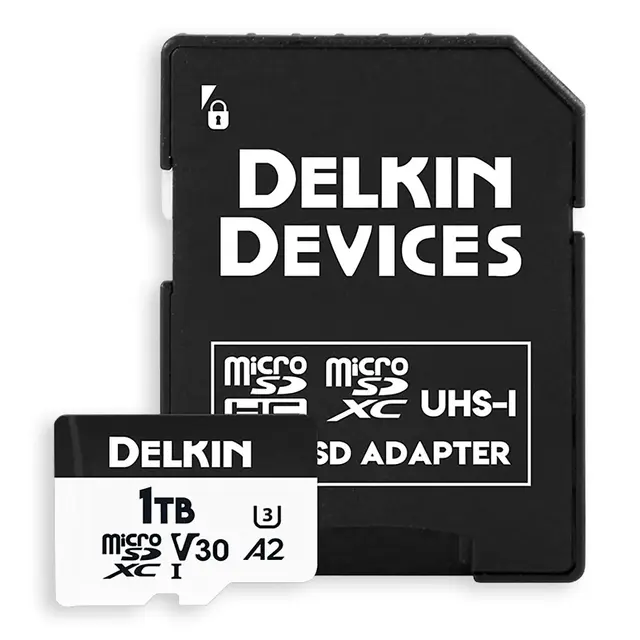 Delkin microSDXC Trail Cam Hyperspeed 1TB. R195/W160 (V30) 
