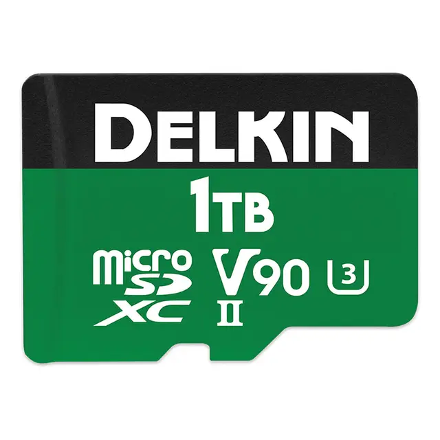 Delkin microSD Power 2000x UHS-II 1TB 1TB. R300/W250 (V90) 