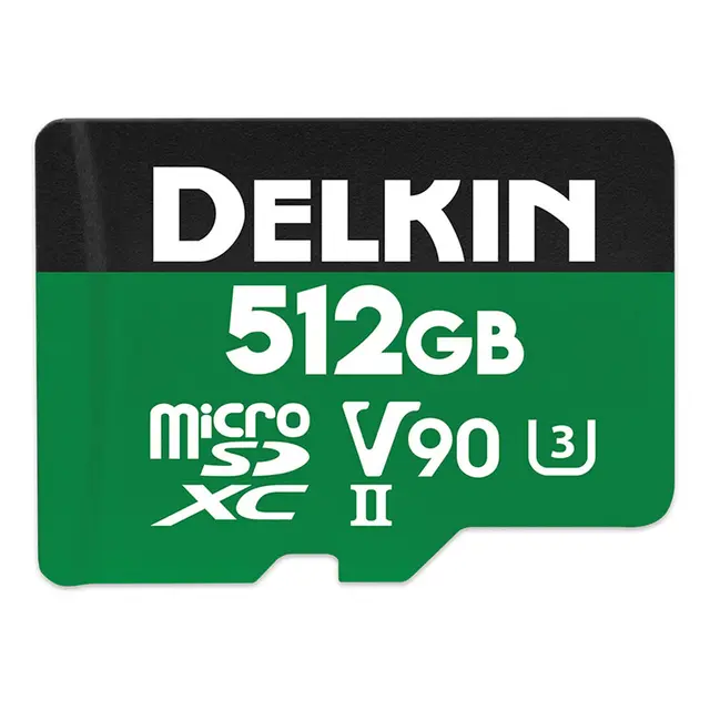 Delkin microSD Power 2000x UHS-II 512GB 512GB. R300/W250 (V90) 