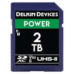 Delkin SDXC Power 2000X UHS-II U3 2TB 2TB. R300/W250 (V90)
