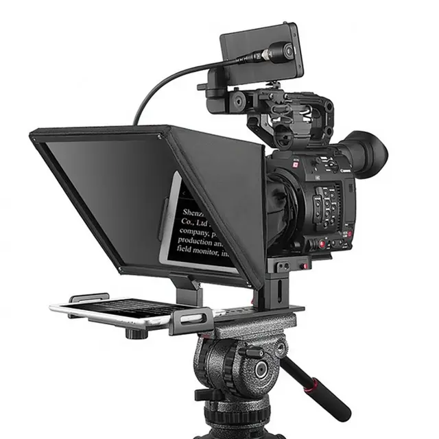 Desview T12 Foldbar Teleprompter Til Smartphone/tablet 