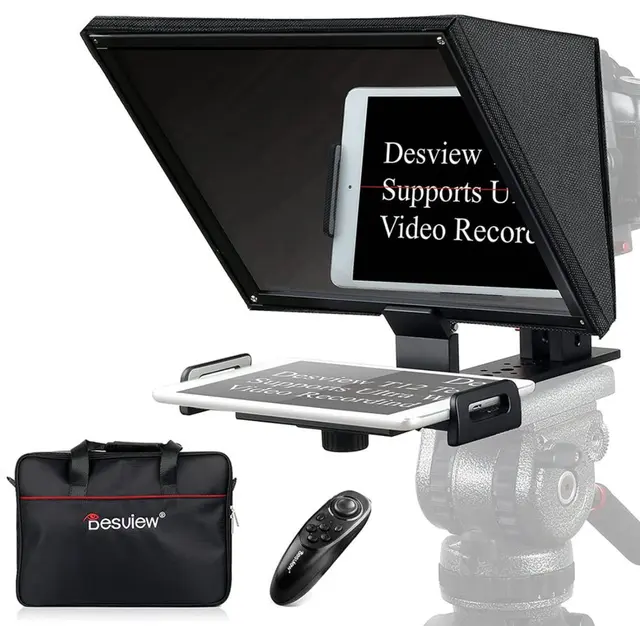 Desview T12 Foldbar Teleprompter Til Smartphone/tablet 