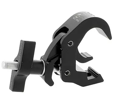Doughty 38-51mm Quick Trigger 30mm svart Rørklemme - brukes med Manfrotto 187 