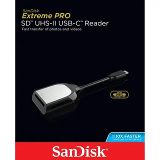 Sandisk Minnekortleser USB Type-C for SD UHS-I, UHS-II