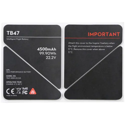 DJI Inspire TB47 Insulation sticker 