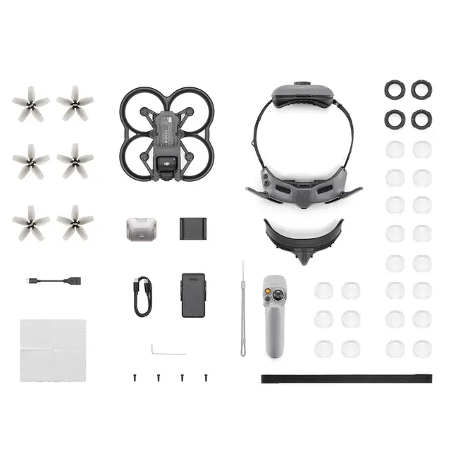 DJI Avata Explorer Combo Med Goggles Integra og RC Motion 2 
