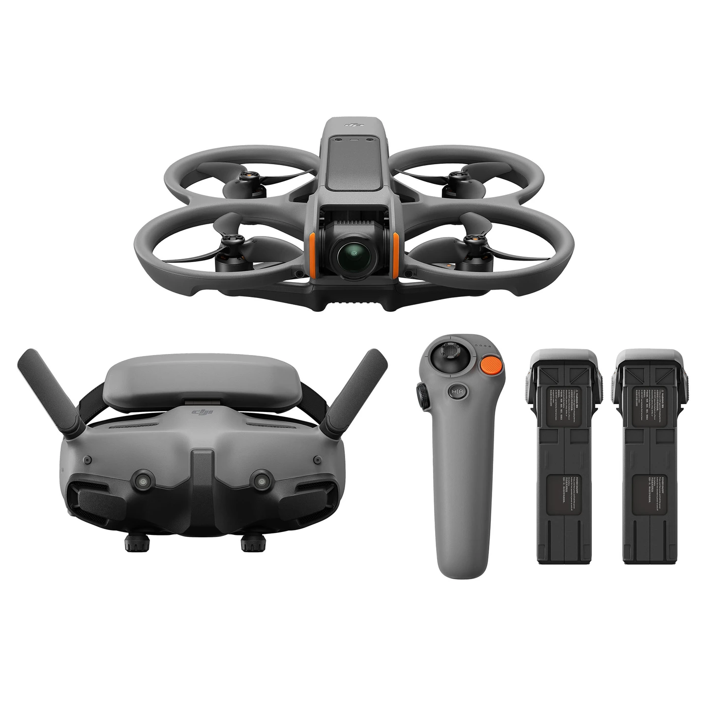 DJI Avata 2 Fly More Combo Three Batt. m/3 batterier