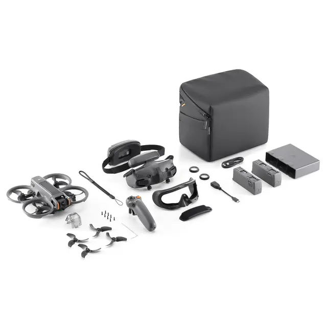 DJI Avata 2 Fly More Combo Three Batt. m/3 batterier 