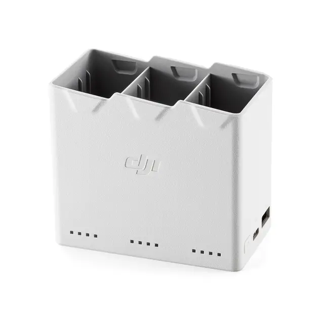 DJI Mini 3/4 Pro Two-Way Charging Hub Ladehub med plass til 3 batterier 