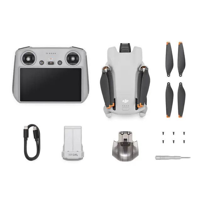 DJI Mini 3 Med RC fjernkontroll 