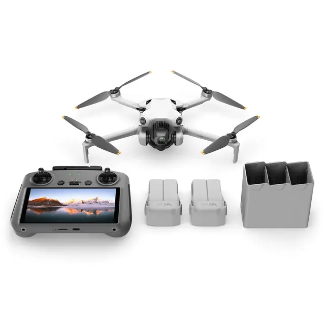 DJI Mini 4 Pro Fly More Combo Med RC2 Fjernkontroll 
