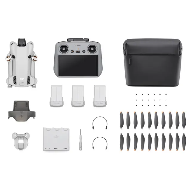 DJI Mini 4 Pro Fly More Combo Med RC2 Fjernkontroll 