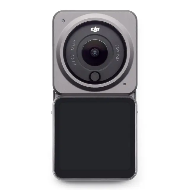 DJI Action 2 Dual-Screen Combo Vanntett actioncam m/magnetisk tilbehør 