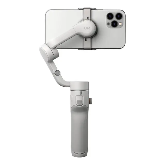 DJI Osmo Mobile 6 Platinum Grey Gimbal for smarttelefon. Grå 