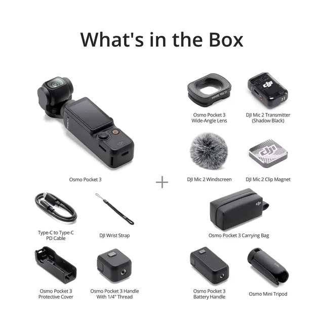 DJI Osmo Pocket 3 Creator Combo 