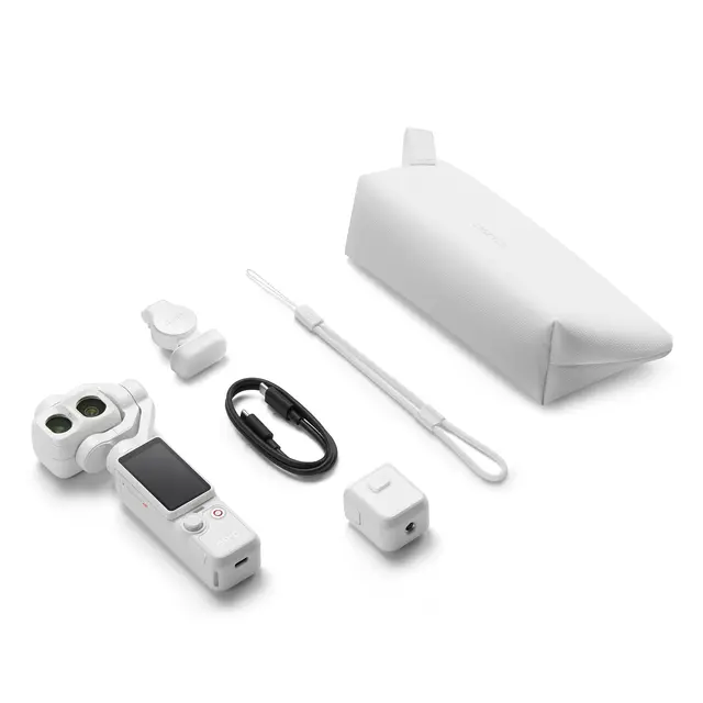 DJI Osmo Pocket 4P Standard Combo Pearl White 