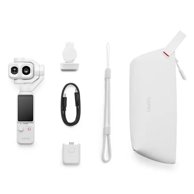 DJI Osmo Pocket 4P Standard Combo Pearl White 