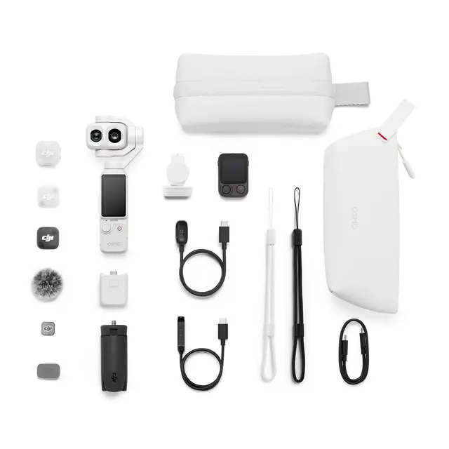 DJI Osmo Pocket 4P Vlog Combo Pearl White 