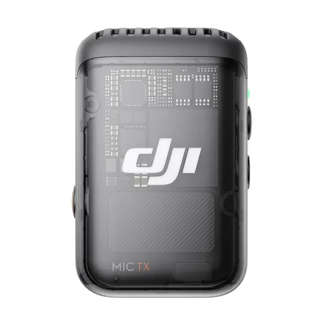 DJI Mic 2 (1 TX + 1 RX) 1 Mikrofon/Sender + 1 mottaker 