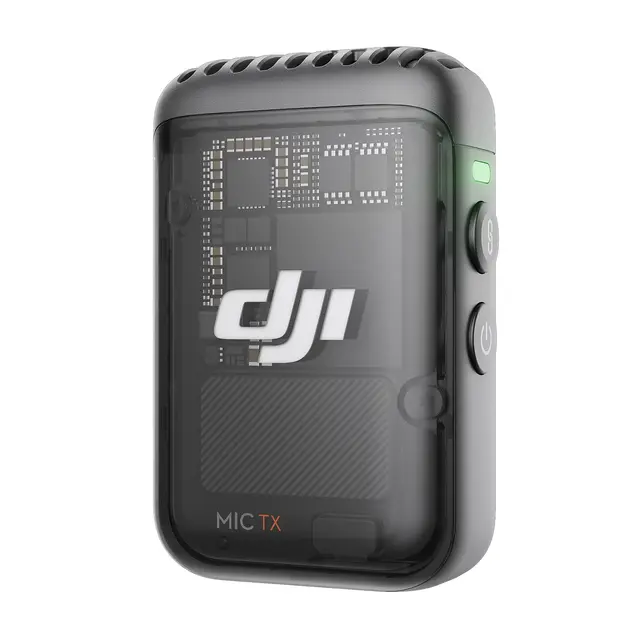 DJI Mic 2 (1 TX + 1 RX) 1 Mikrofon/Sender + 1 mottaker 