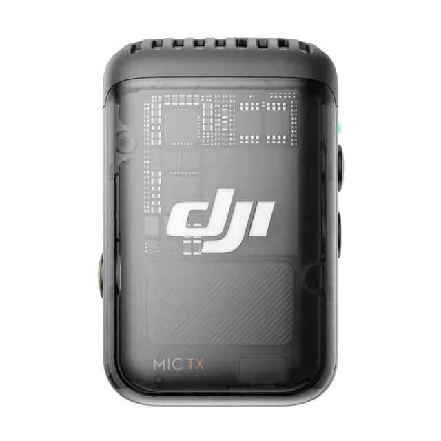DJI Mic 2 Transmitter (1TX Shadow Black) 1 Mikrofon/Sender. Sort 