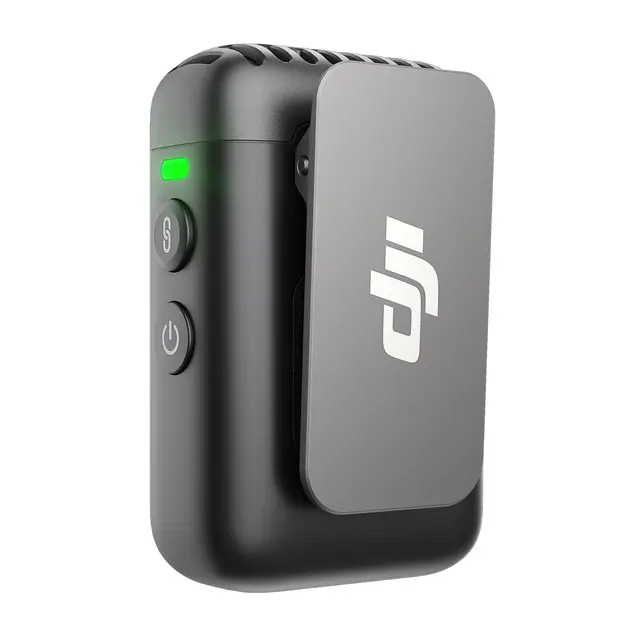 DJI Mic 2 Transmitter (1TX Shadow Black) 1 Mikrofon/Sender. Sort 