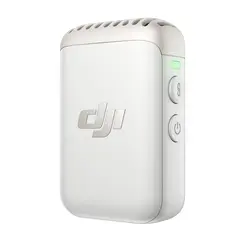 DJI Mic 2 (1 TX, Platinum White) 1 Mikrofon/Sender. Hvit