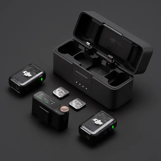 DJI Mic 2 Charging Case Ladeetui for 2 x TX + 1 RX 