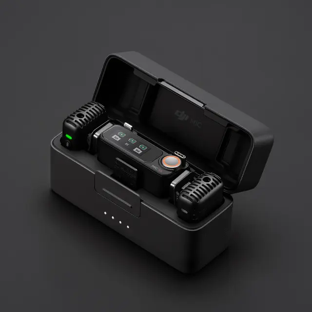 DJI Mic 2 Charging Case Ladeetui for 2 x TX + 1 RX 