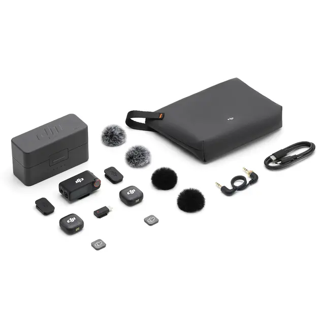 DJI Mic 3 (2 TX + 1 RX + Charging Case) 
