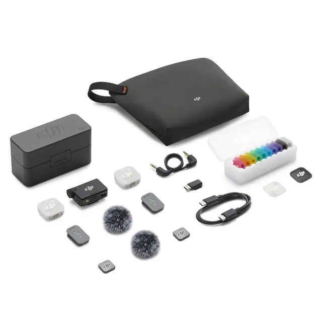 DJI Mic Mini 2 (2 TX + 1 RX) With Charging Case 
