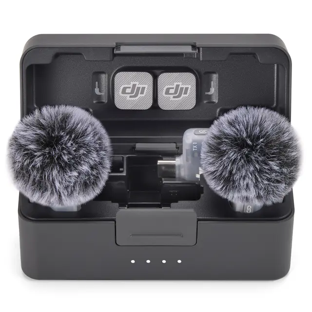 DJI Mic Mini 2 (2 TX + 1 Mobile RX) With Charging Case 