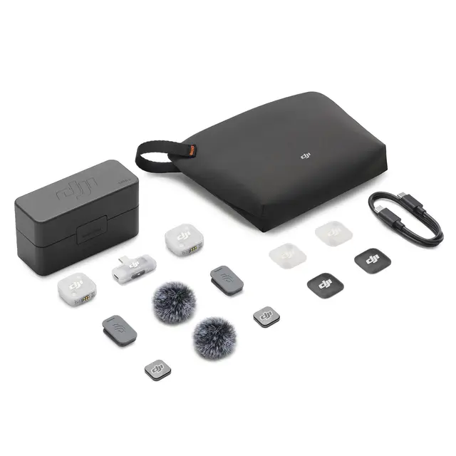 DJI Mic Mini 2 (2 TX + 1 Mobile RX) With Charging Case 