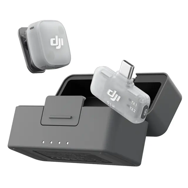 DJI Mic Mini 2 (1 TX + 1 Mobile RX) With Charging Case 