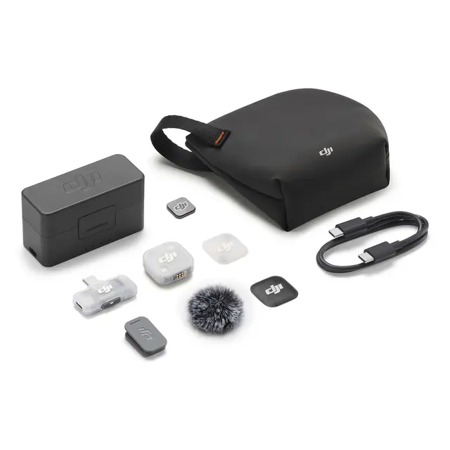 DJI Mic Mini 2 (1 TX + 1 Mobile RX) With Charging Case 