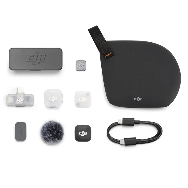 DJI Mic Mini 2 (1 TX + 1 Mobile RX) With Charging Case 