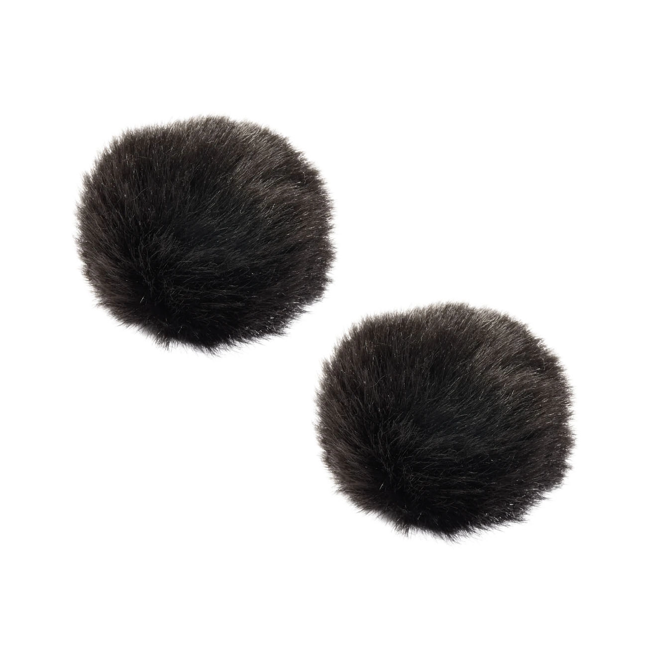DPA AIR1 Sort Windscreen, Large, 2 pcs