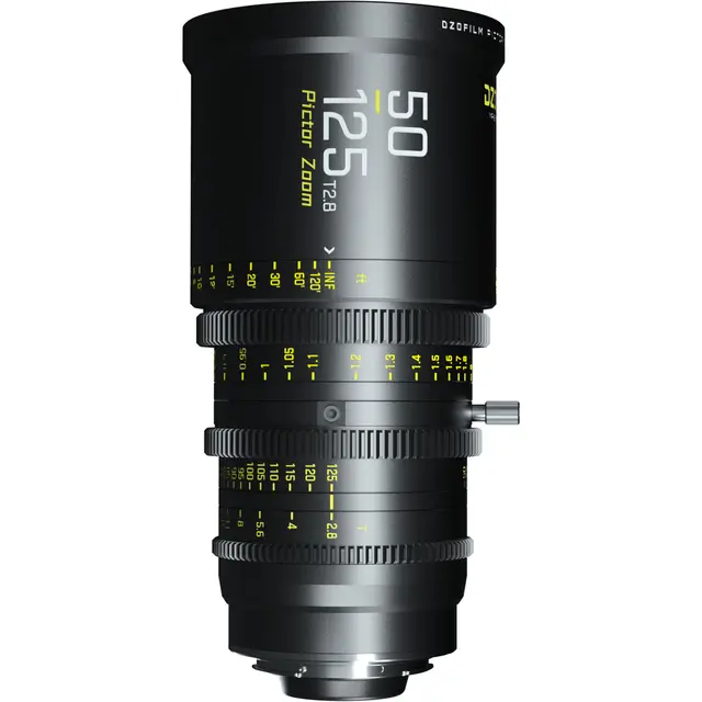 DZOFilm Pictor Zoom 50-125mm T2.8 Black 50-125 Zoom Objektiv Cine 