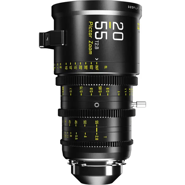 DZOFilm Pictor Zoom 3 Pack T2.8 Black 14-30, 20-55 og 50-125mm Cine Optikk 